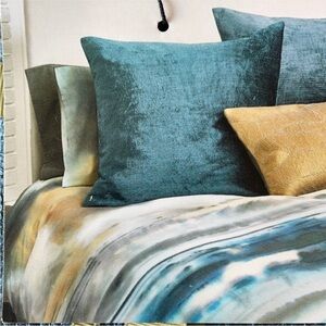 NWT Micheal Aram King Duvet Cover, 2 King Pillowcase, 2 Euro Shams Set